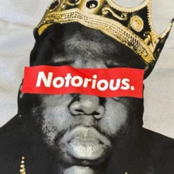 Notorius Big Navy Blue Sweatshirt in Sealed Bag-Discount Shipping - Picture 4 of 7